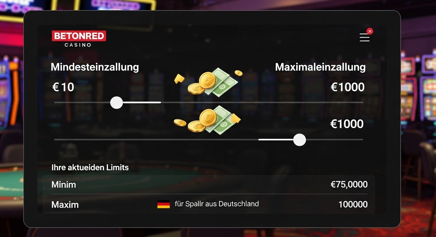 Einzahlungslimits casino payment options